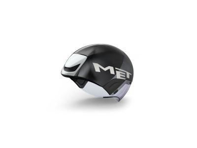 MET CODATRONCA Helm, schwarz/silber