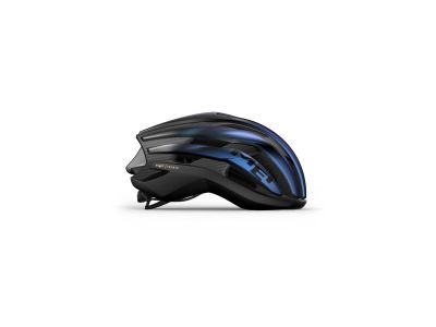 Kask MET TRENTA 3K CARBON MIPS, opalizujący na niebiesko