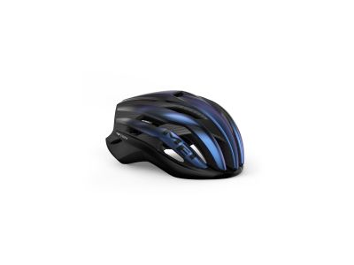 Kask MET TRENTA 3K CARBON MIPS, opalizujący na niebiesko