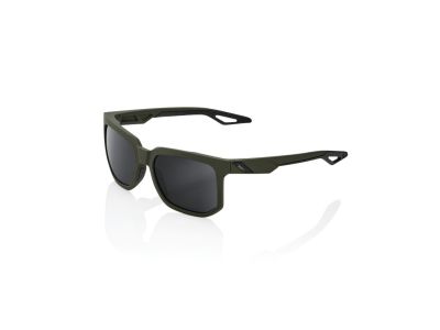 100 % CENTRIC-Brille, Soft Tact Army Green