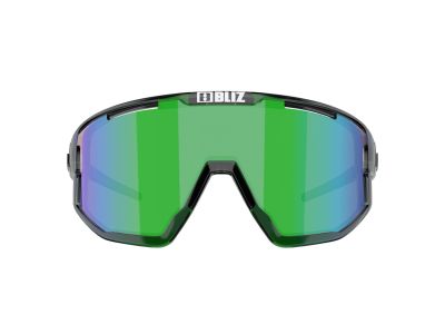 Blizz Fusion brýle, crystal black/brown w green multi