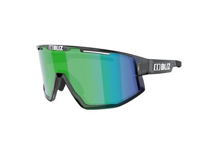 Blizz Fusion brýle, crystal black/brown w green multi
