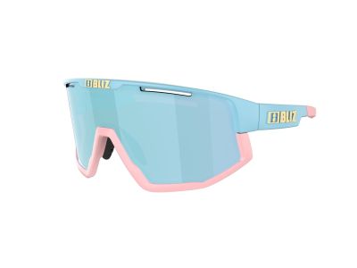 Bliz Fusion glasses, pastel blue/smoke w ice blue multi