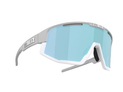 Bliz Fusion glasses, Matt Light Grey/Smoke w Ice Blue Multi