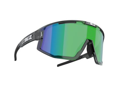 Małe okulary Bliz Fusion, Crystal Black/Brown i Green Multi