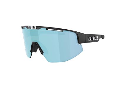 Bliz Matrix glasses, Matte Black/Smoke w Ice Blue Multi