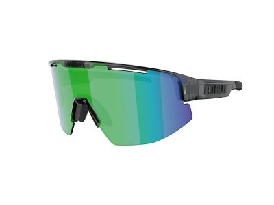 Bliz Matrix glasses, Crystal Black/Brown w Green Multi