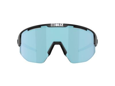 Bliz Matrix Small glasses, Matte Black/Smoke w Ice Blue Multi