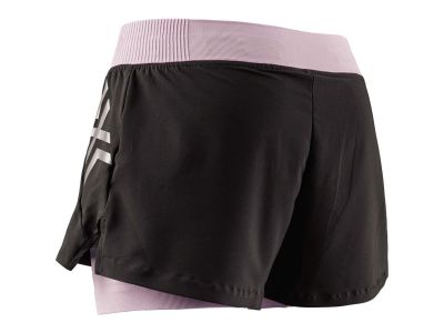 Pantaloni scurți X-BIONIC TWYCE RACE 2in1 dama, negru/roz