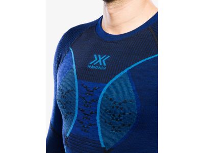 X-BIONIC MERINO Hemd, blau