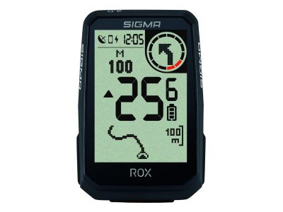 SIGMA ROX 4.0 Endurance kerékpáros komputer, fekete