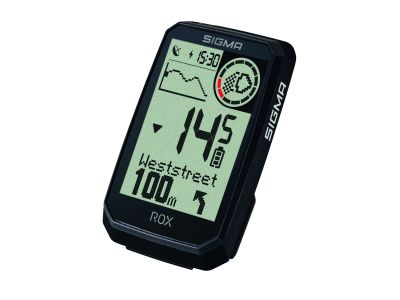 Licznik rowerowy SIGMA ROX 4.0 Endurance GPS, czarny