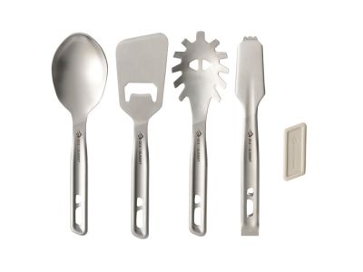 Sea to Summit Detour Stainless Steel Utensil Set kempinkový příbor