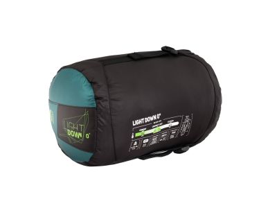 Millet LIGHT DOWN 0° sleeping bag, 185 cm, emerald