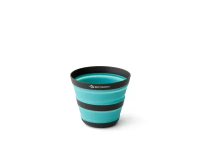 Sea to Summit Frontier UL Collapsible Cup Becher, 400 ml, Aqua Sea Blue