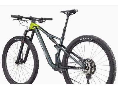 Cannondale Scalpel Carbon 3 bike, gunmetal/green