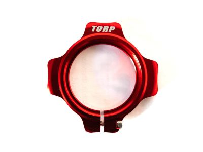 TORP DUB ALU preload adjuster, aluminium, red