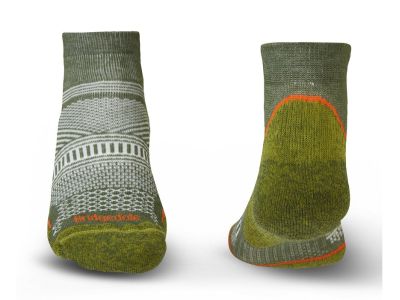 Bridgedale Hike UL T2 Coolmax ponožky, zelená