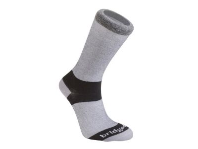 Bridgedale Liner Coolmax Liner Socken, 2 Paar, grau