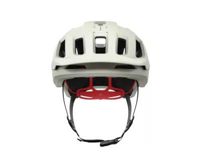POC Axion Race MIPS Helmet, Selentine Off-White/Calcite Blue Matt