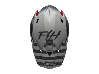 Bell Full 10 Spherical helmet, mat gray/fasthouse