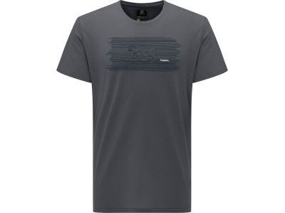 Haglöfs Trad Print T-Shirt, grau