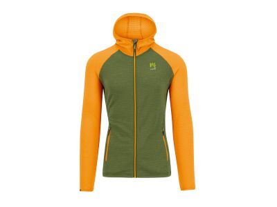 Karpos AMBRIZZOLA FULL-ZIP sweatshirt, cedar green/radiant
