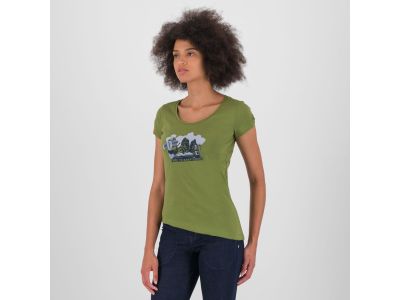 T-shirt damski Karpos ANEMONE EVO w kolorze cedarowej zieleni