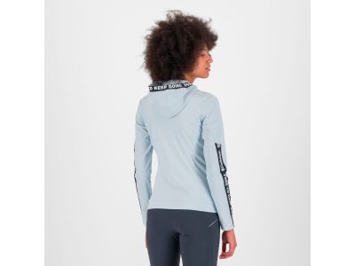 Karpos EASYFRIZZ FULL-ZIP dámska mikina, skywriting/ombre blue