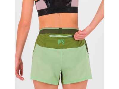 Pantaloni scurți de damă Karpos FAST EVO, verde arcadian/cedru