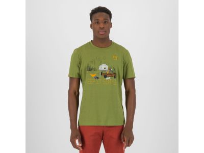 Tricou Karpos GENCENELLA, verde cedru