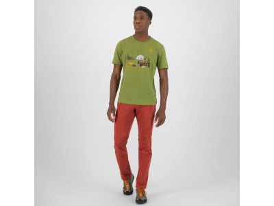 Tricou Karpos GENCENELLA, verde cedru