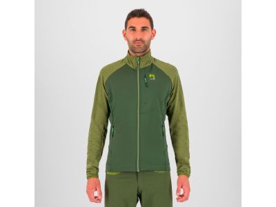 Karpos PIZZOCCO EVO FULL-ZIP mikina, rifle green/cedar green