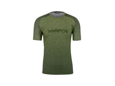 T-shirt Karpos PRATO PIAZZA, dżinsy zielony/cedarowy zielony