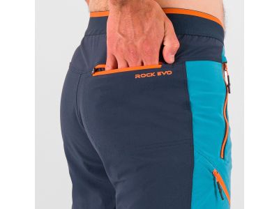 Pantaloni Karpos ROCK EVO, larkspur/spatiu exterior