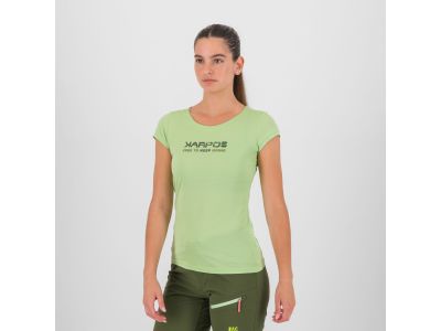 Tricou dama Karpos VAL FEDERIA, verde arcadian