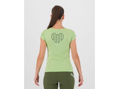 Tricou dama Karpos VAL FEDERIA, verde arcadian