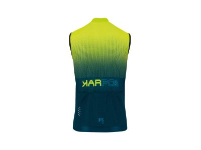 Karpos VAL VIOLA SLEVELLESS jersey, refl.pond/yellow fluo/enamel