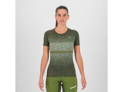 Tricou dama Karpos VERVE, blugi verde/arcadian