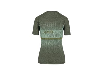 T-shirt damski Karpos VERVE, jeans, zielony/arkadyjski
