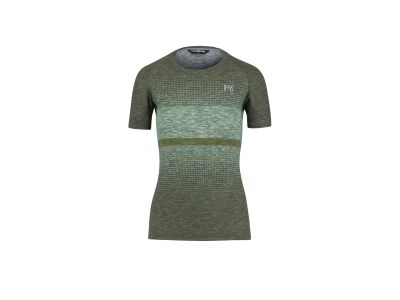 T-shirt damski Karpos VERVE, jeans, zielony/arkadyjski