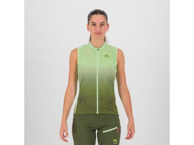 Tricou fără mâneci pentru femei Karpos VERVE EVO, verde arcadian/cedru