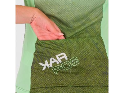 Tricou fără mâneci pentru femei Karpos VERVE EVO, verde arcadian/cedru