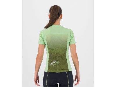 Karpos VERVE EVO women&#39;s jersey, arcadian/cedar green