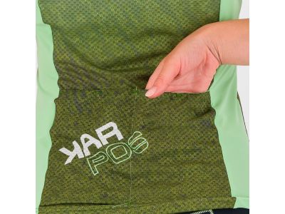 Tricou pentru femei Karpos VERVE EVO, verde arcadian/cedru