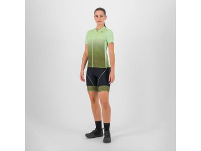 Karpos VERVE EVO women&#39;s jersey, arcadian/cedar green