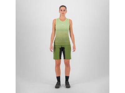 Tricou fără mâneci de damă Karpos VERVE MESH, verde cedru/arcadian