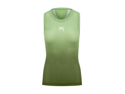 Damska koszulka bez rękawów Karpos VERVE MESH, w kolorze cedarowej zieleni/arkadii