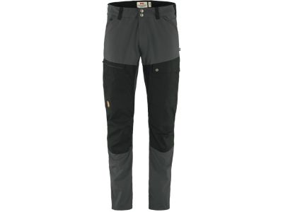 Fjällräven Abisko Midsummer Trousers M Reg trousers, Dark Grey/Black