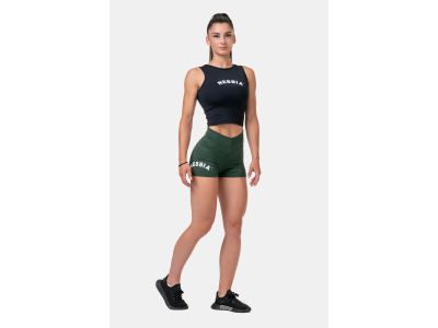 NEBBIA Classic HERO women&#39;s shorts, dark green